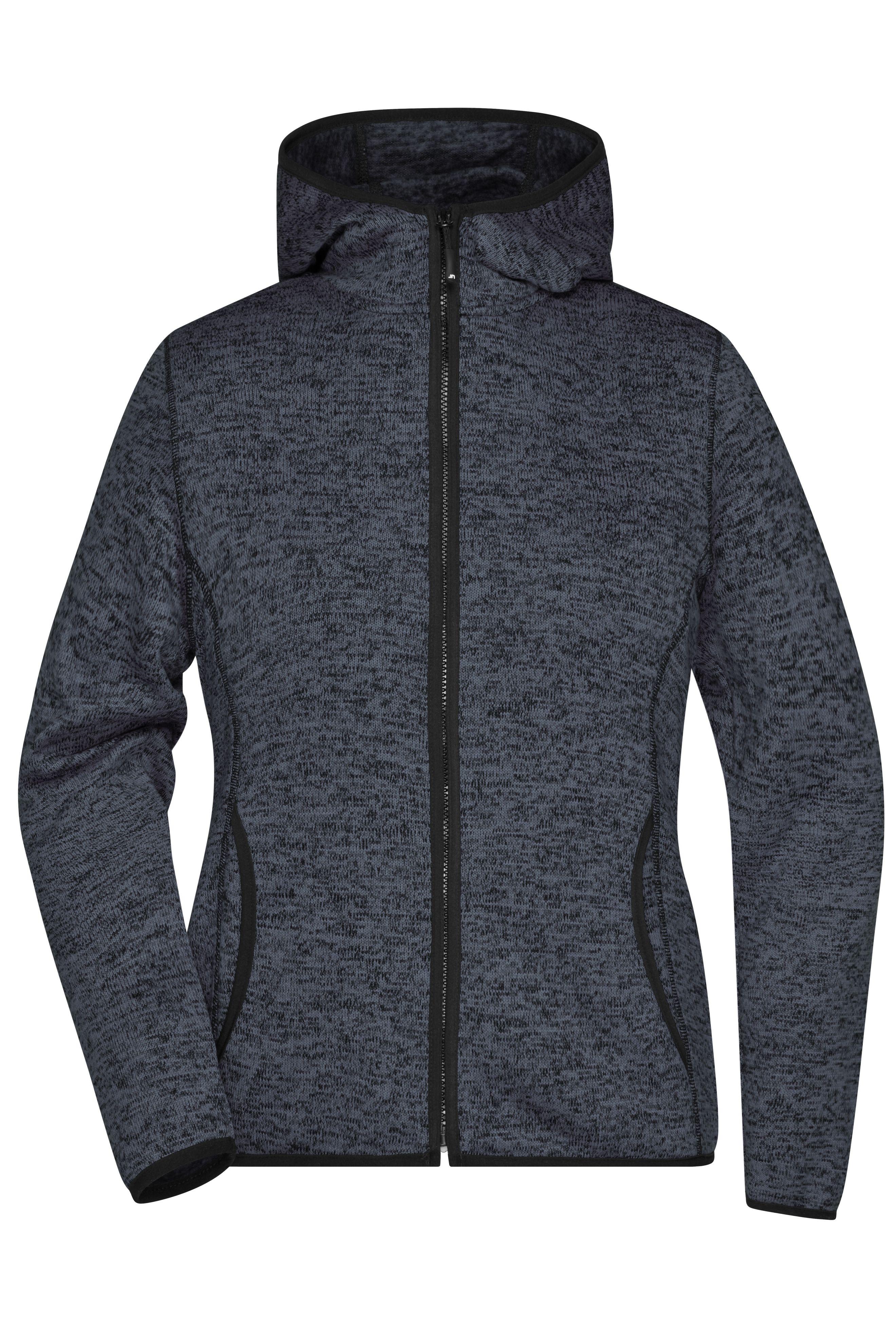 Fleecejacka Knitted Fleece Hoody | Dam