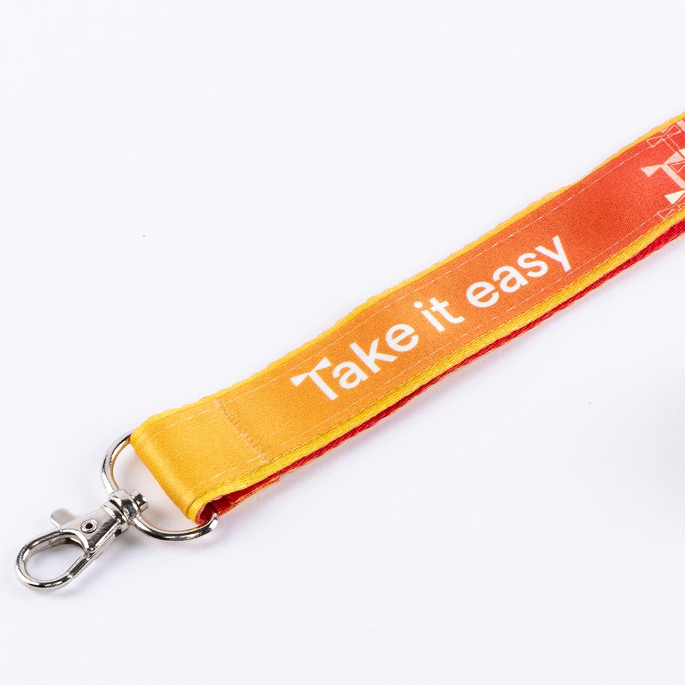 Nyckelband Double-Layer med logotryck i egen design för event och mässa